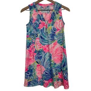 Lilly Pulitzer Essie Sleeveless Mini Dress Resort Preppy Beachy Size XS